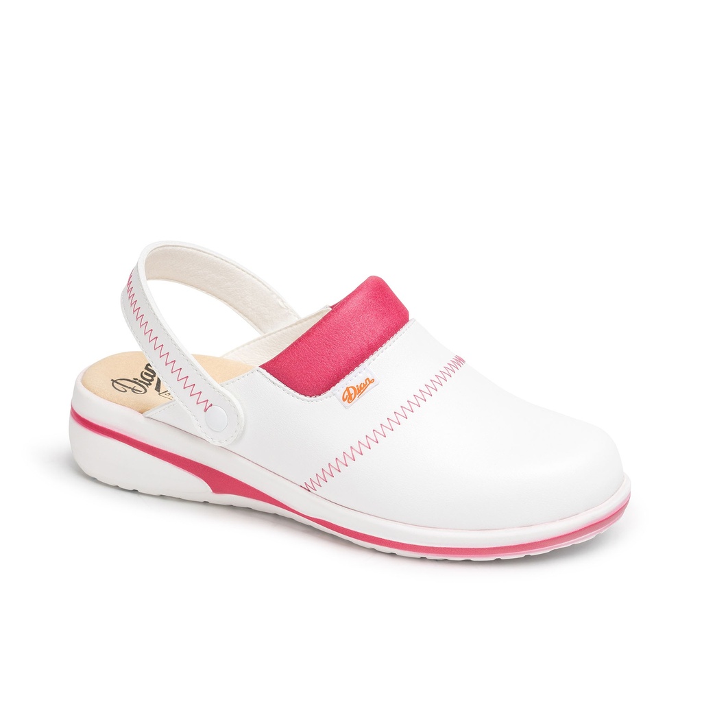 Zueco MAR BLANCO/FUCSIA-44 normativa SRC +FO+E+OB
