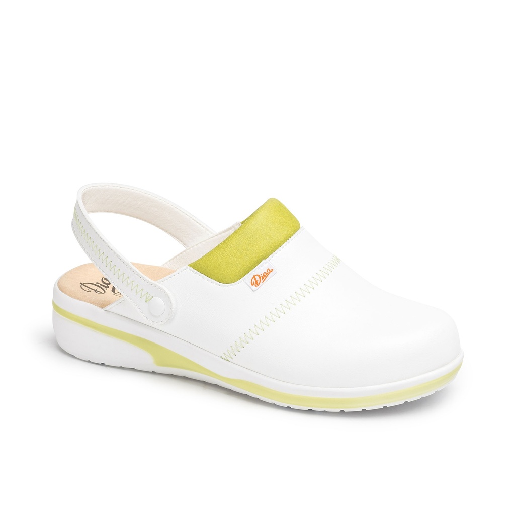 Zueco MAR BLANCO/PISTACHO-45 normativa SRC +FO+E+OB