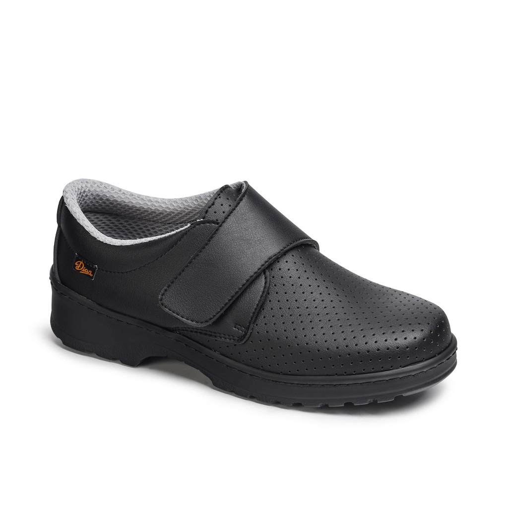 Zapato MILAN-SCL NEGRO PICADO-38 normativa SRC+O1+FO