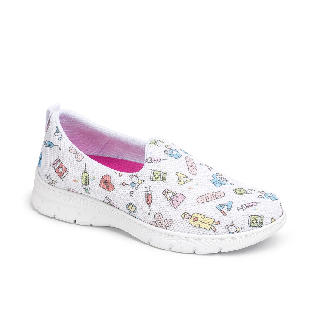 Deportiva VALENCIA PLUS ESTAMPADO BLANCO-43 normativa SRC+O1+FO